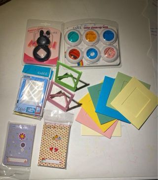 Cámara Instax Mini 8 Blanca con accesorios y funda