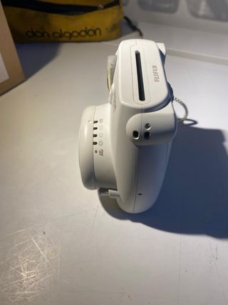 Cámara Instax Mini 8 Blanca con accesorios y funda