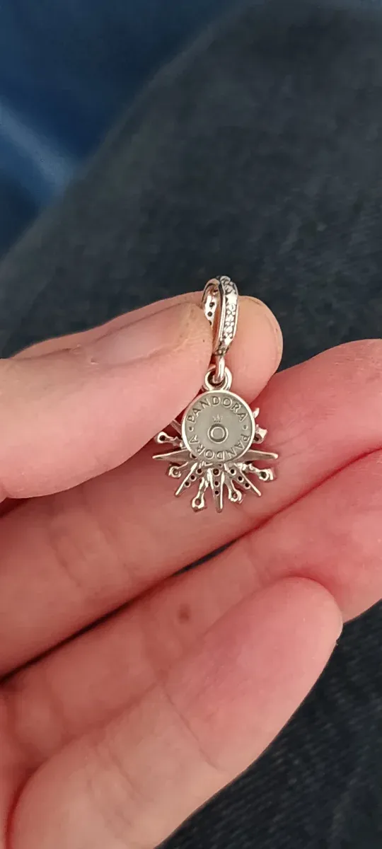 Colgante Pandora Doble Fuegos Artificiales