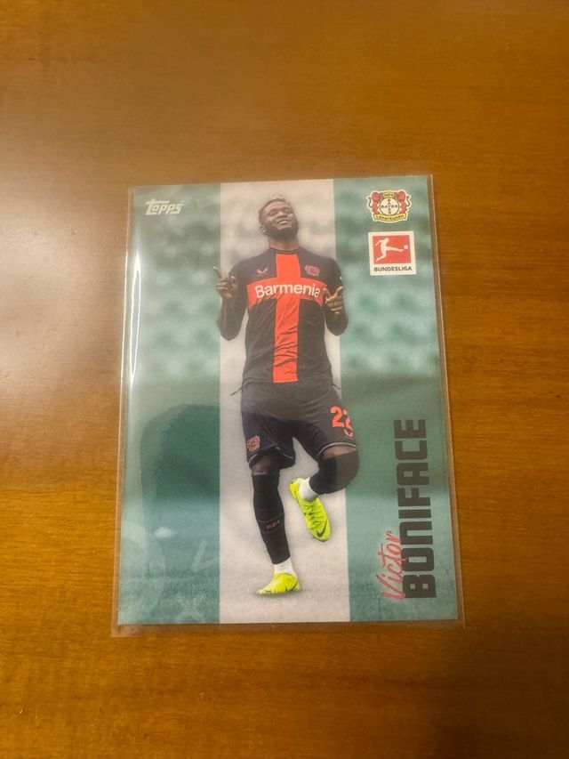 Card Topps Victor Boniface Bayer Leverkusen