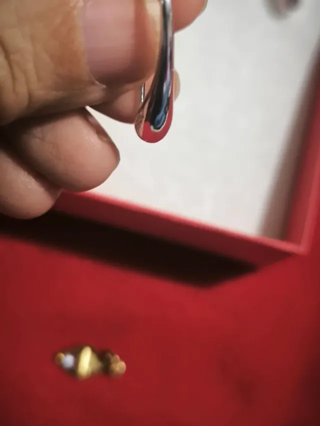 Conjunto Plata Cadena y Pendientes