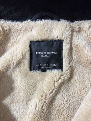 Giubbotto Zara con cappuccio e pelliccia