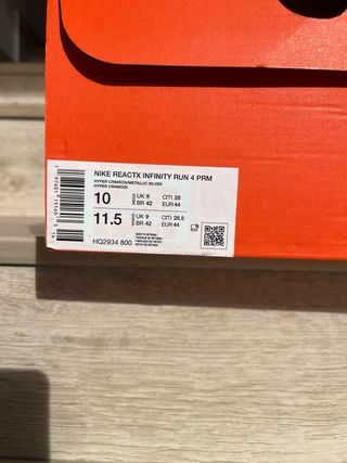 Nike ReactX Infinity Run 4 PRM Running Shoes