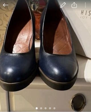 Zapatos Hispanitas Mujer Azul