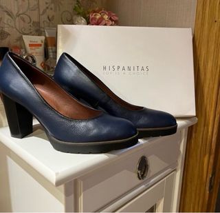Zapatos Hispanitas Mujer Azul
