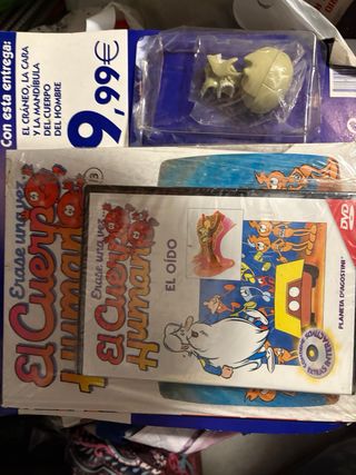 Colección El Cuerpo Humano DVD y Figura