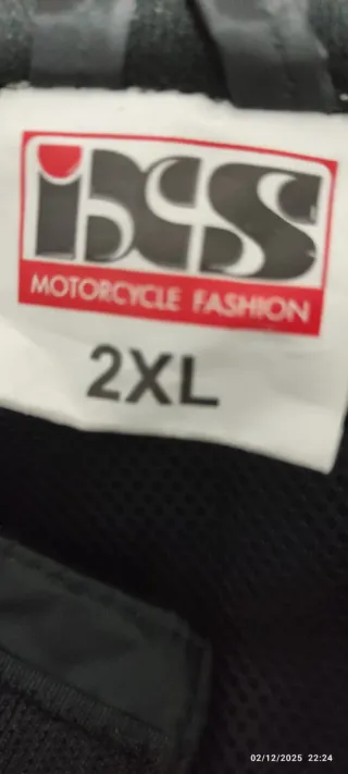Chaqueta y pantalón impermeable IXS talla 2XL moto