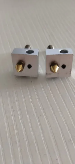 2x Bloque Calentador Hotend Impresora 3D