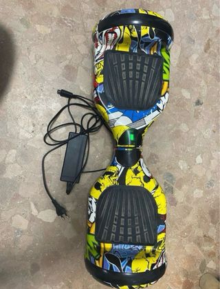 Hoverboard Patín Eléctrico Diseño Graffiti