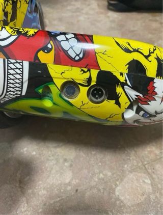 Hoverboard Patín Eléctrico Diseño Graffiti