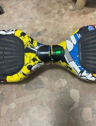 Hoverboard Patín Eléctrico Diseño Graffiti