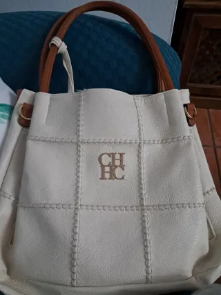 Bolso Beige y Marrón