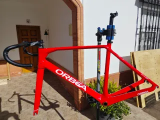 Cuadro Orbea Rojo