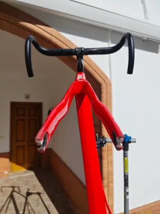 Cuadro Orbea Rojo