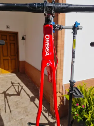Cuadro Orbea Rojo