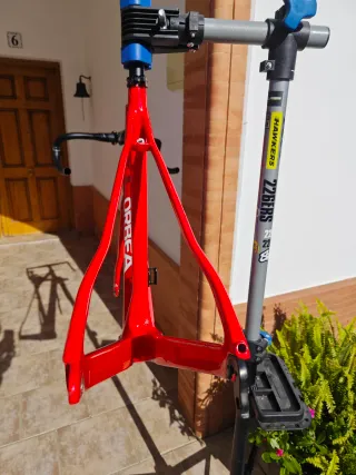 Cuadro Orbea Rojo