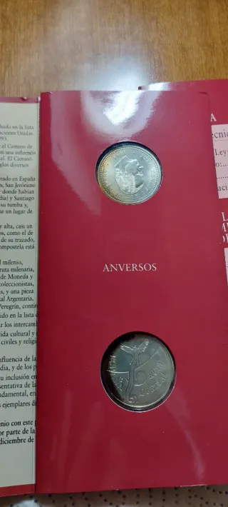 Moneda y Medalla Ruta Quetzal Argentaria 1999