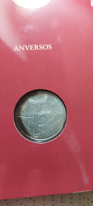Moneda y Medalla Ruta Quetzal Argentaria 1999