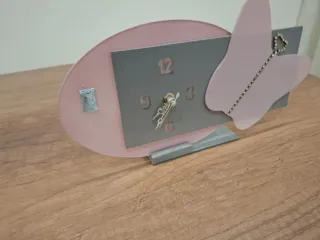 Orologio da tavolo farfalla anni '90