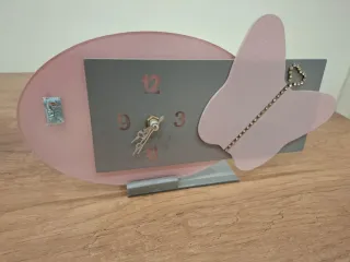 Orologio da tavolo farfalla anni '90