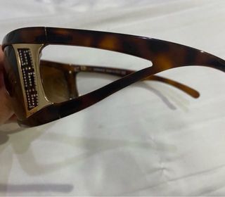 Occhiali da sole Versace Tartaruga e Oro