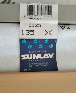 Somier 135x190 con patas