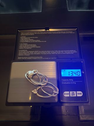 Pulsera de plata eslabones ovalados