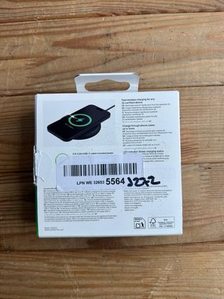 Cargador Inalámbrico Belkin 15W Negro