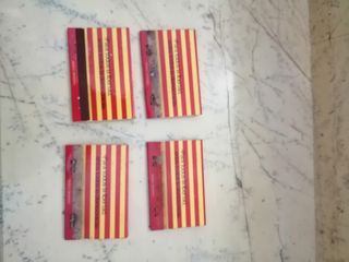 4 Cajas Cerillas Partido Comunista España