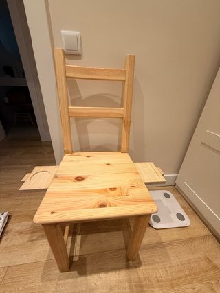 Sedia Ivar Ikea in legno
