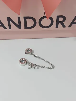 Cadena de seguridad Pandora plata