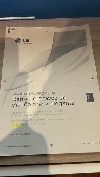 TV LED Sony 55'' KDXE8596 y barra de sonido LG