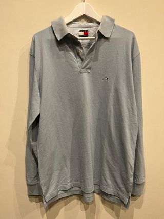 Polo Tommy Hilfiger Manga Larga