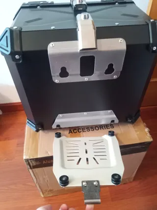 Maleta Baúl Moto Aluminio 55L