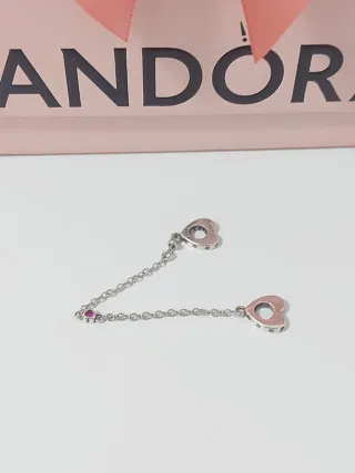 Cadena de seguridad Pandora Corazón