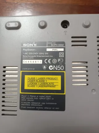 PlayStation 1 Sony PS1 originale SCPH-5502 console