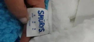 Pijama Pitufos Azul y Blanco