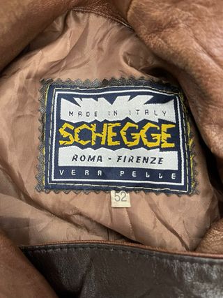 Giacca in vera pelle Schegge