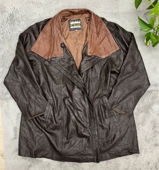 Giacca in vera pelle Schegge