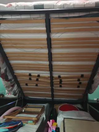 Cama con Arcon y Colchon