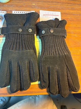 3 Pares Guantes Moto Piel