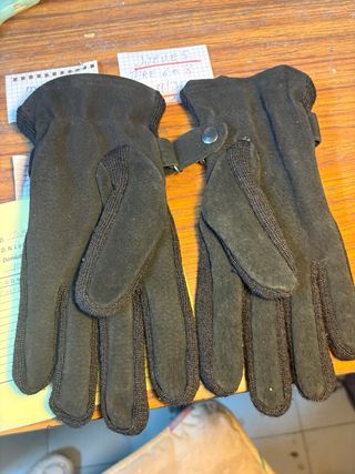 3 Pares Guantes Moto Piel