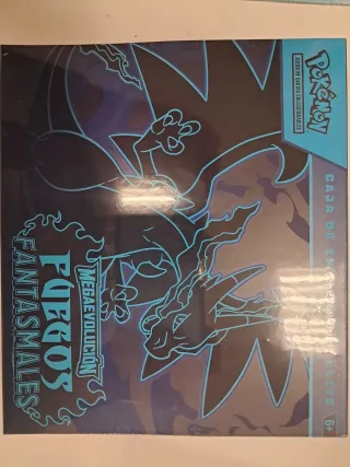 ETB Pokémon Fuego Fantasmal Español