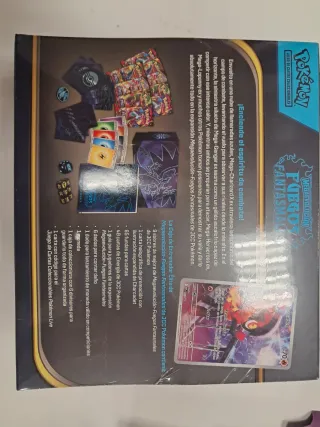 ETB Pokémon Fuego Fantasmal Español