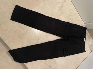 Pantalón cargo negro Mango