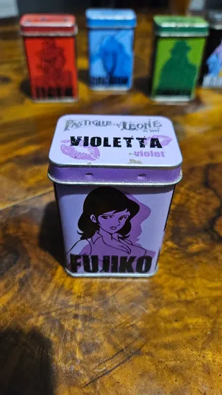 Scatole Latta Leone Lupin The Gang