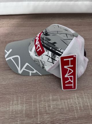 Gorra Hart Pesca Deportiva Gris/Blanco