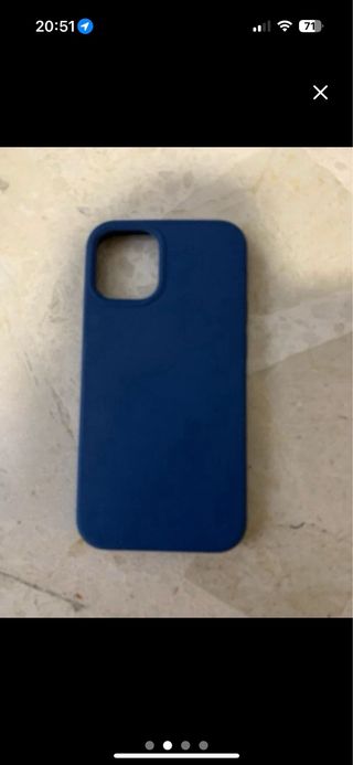 Custodia iPhone 12 Mini Blu