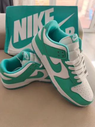 Zapatillas Nike Dunk Low Teal White