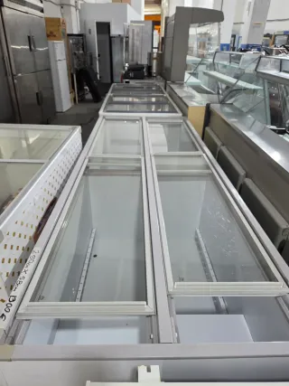 Congeladores expositores de cristal